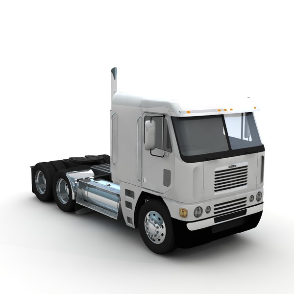 freightliner argosy mid-roof 101 3d model - Freightliner Argosy Mid-roof 101` by bansheewoj
